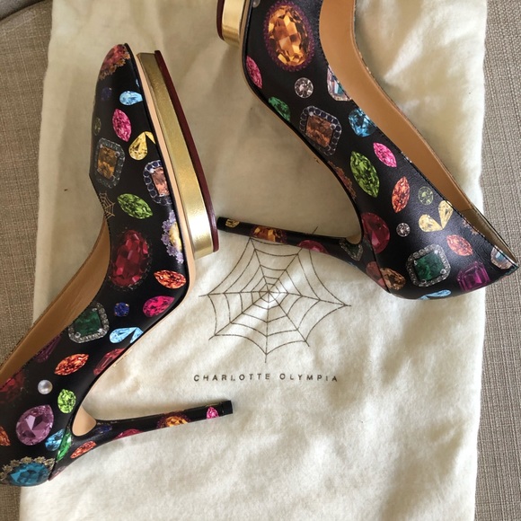 Brand new Charlotte Olympia heels size 7.5 - Picture 11 of 11